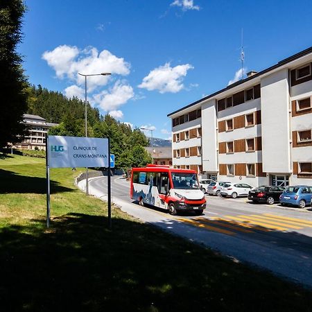 Magnifique Appartement Proche Du Centre Et Du Ski Crans-Montana Buitenkant foto