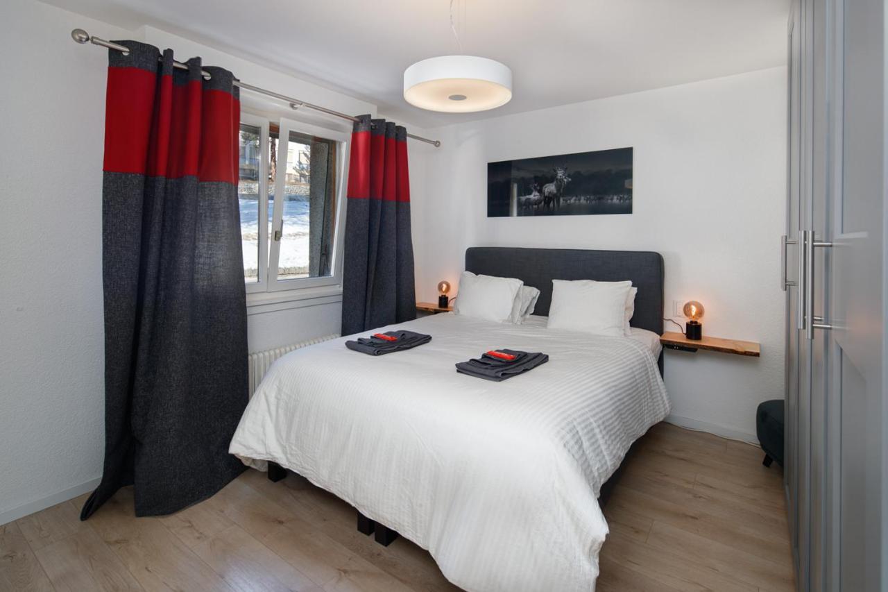 Magnifique Appartement Proche Du Centre Et Du Ski Crans-Montana Buitenkant foto