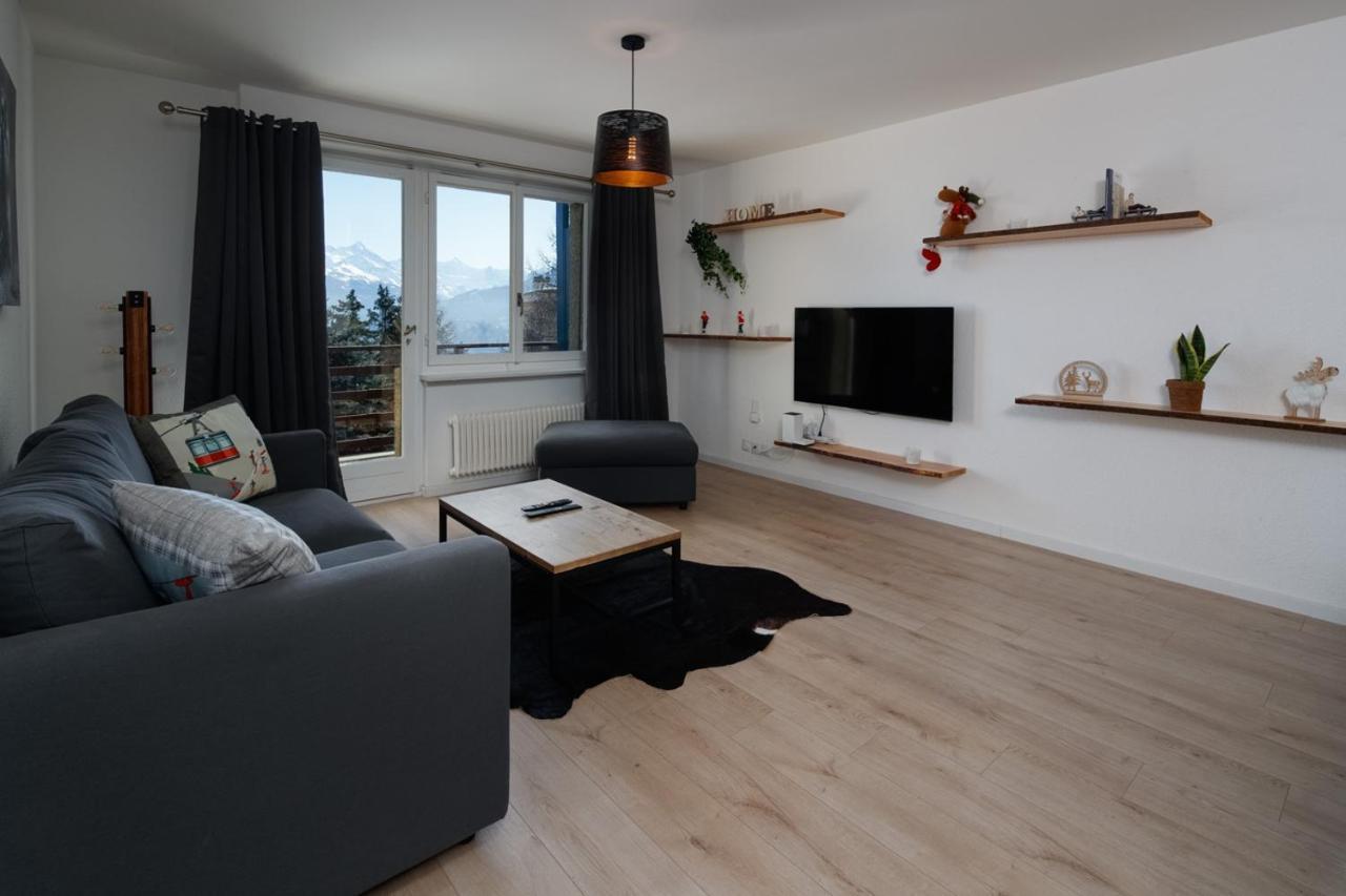 Magnifique Appartement Proche Du Centre Et Du Ski Crans-Montana Buitenkant foto