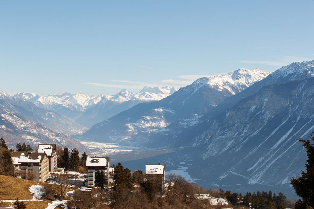 Magnifique Appartement Proche Du Centre Et Du Ski Crans-Montana Buitenkant foto