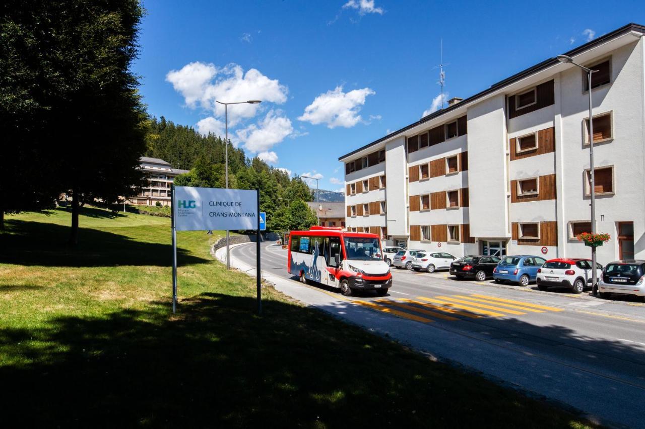 Magnifique Appartement Proche Du Centre Et Du Ski Crans-Montana Buitenkant foto